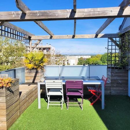 Le Nid : Rooftop Moderne Surplombant La Ville Nantes Ngoại thất bức ảnh
