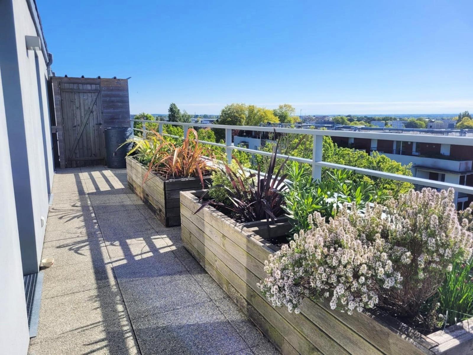 Le Nid : Rooftop Moderne Surplombant La Ville Nantes Ngoại thất bức ảnh